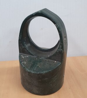 Hekwerkpaal doorvoerkop &oslash;60&times;42mm. groen