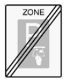 Verkeersbord E102-ZE &quot;Einde zone betaald parkeren (betaalpas)&quot; 53&times;68cm.