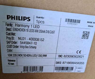 Harmony 1 LED / Eindhoven