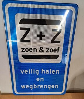 Verkeersbord Z+Z 60x40