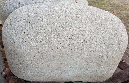 Jumbo blok beton (hoge Varkensrug)