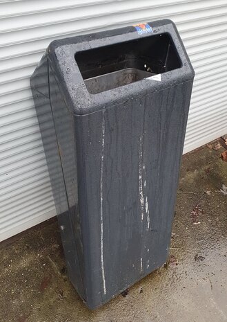 Afvalbak "Bammens Capitole Prestige  L", 70liter, donker grijs