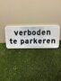 Verboden te parkeren