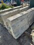 wegafzetting beton 100cm  breed x 85cm hoog 